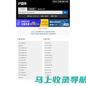 ip查询 查ip 网站ip查询 同ip网站查询 iP反查域名 iP查域名 同ip域名